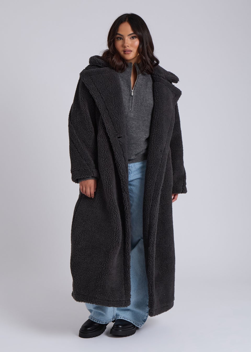 Urban Bliss Charcoal Borg Crombie Matalan