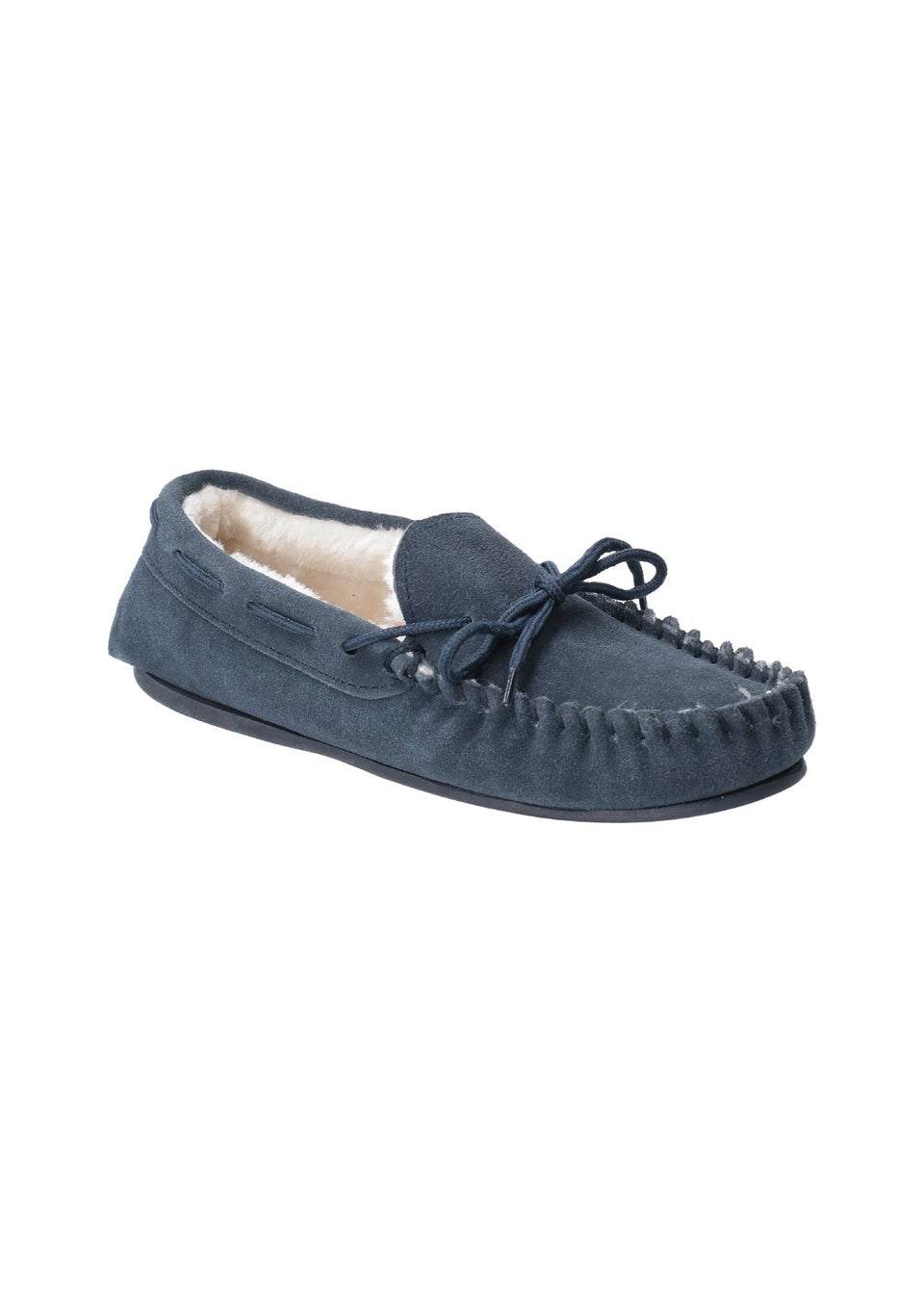 Hush Puppies Navy Allie Slipper