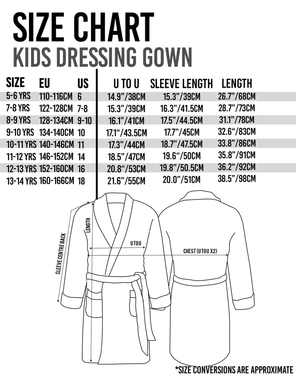 WWE Boys Grey Championship Belt Bathrobe (5 - 14 Years)