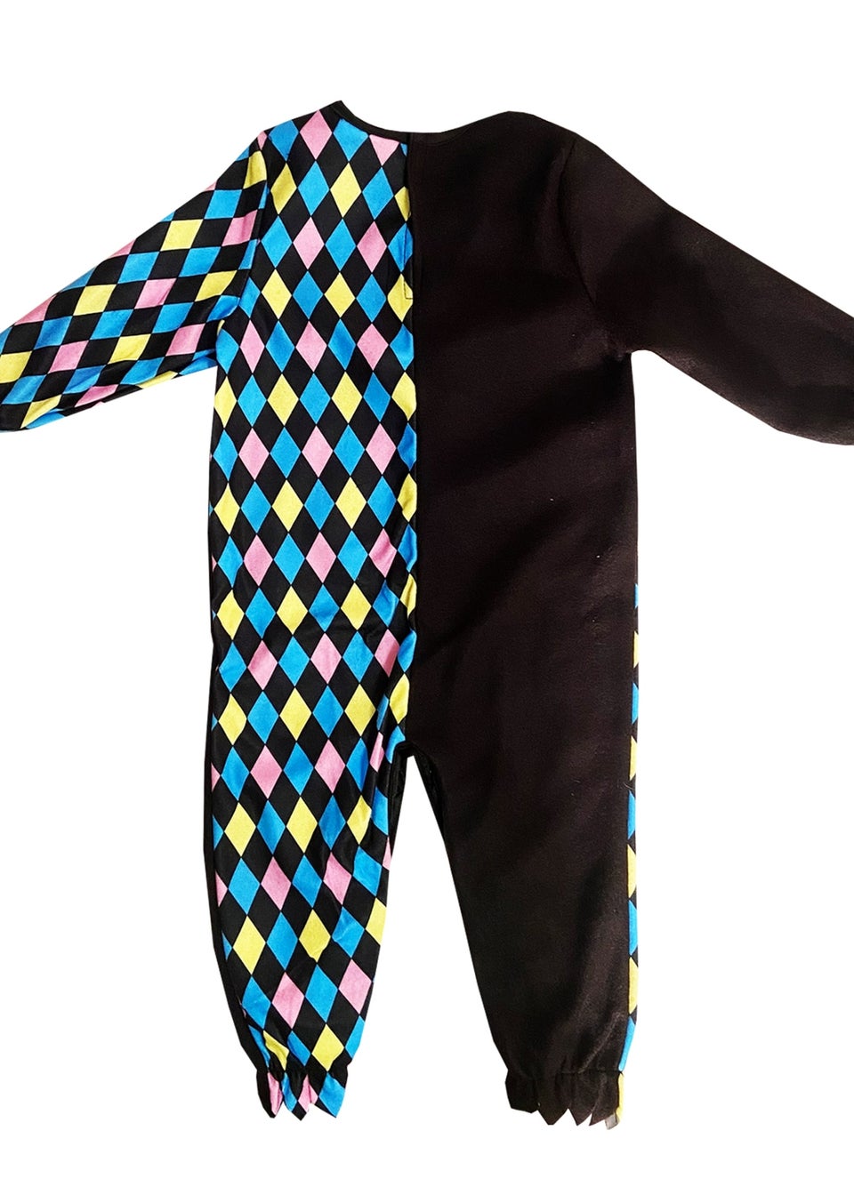 Bristol Novelty Kids Black Court Jester Costume (1-4yrs)