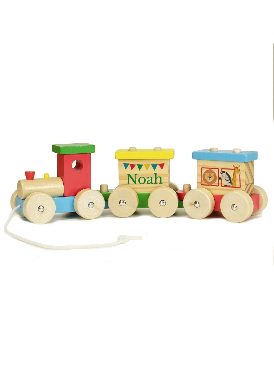 Personalised Memento Company Circus Toy Train Matalan
