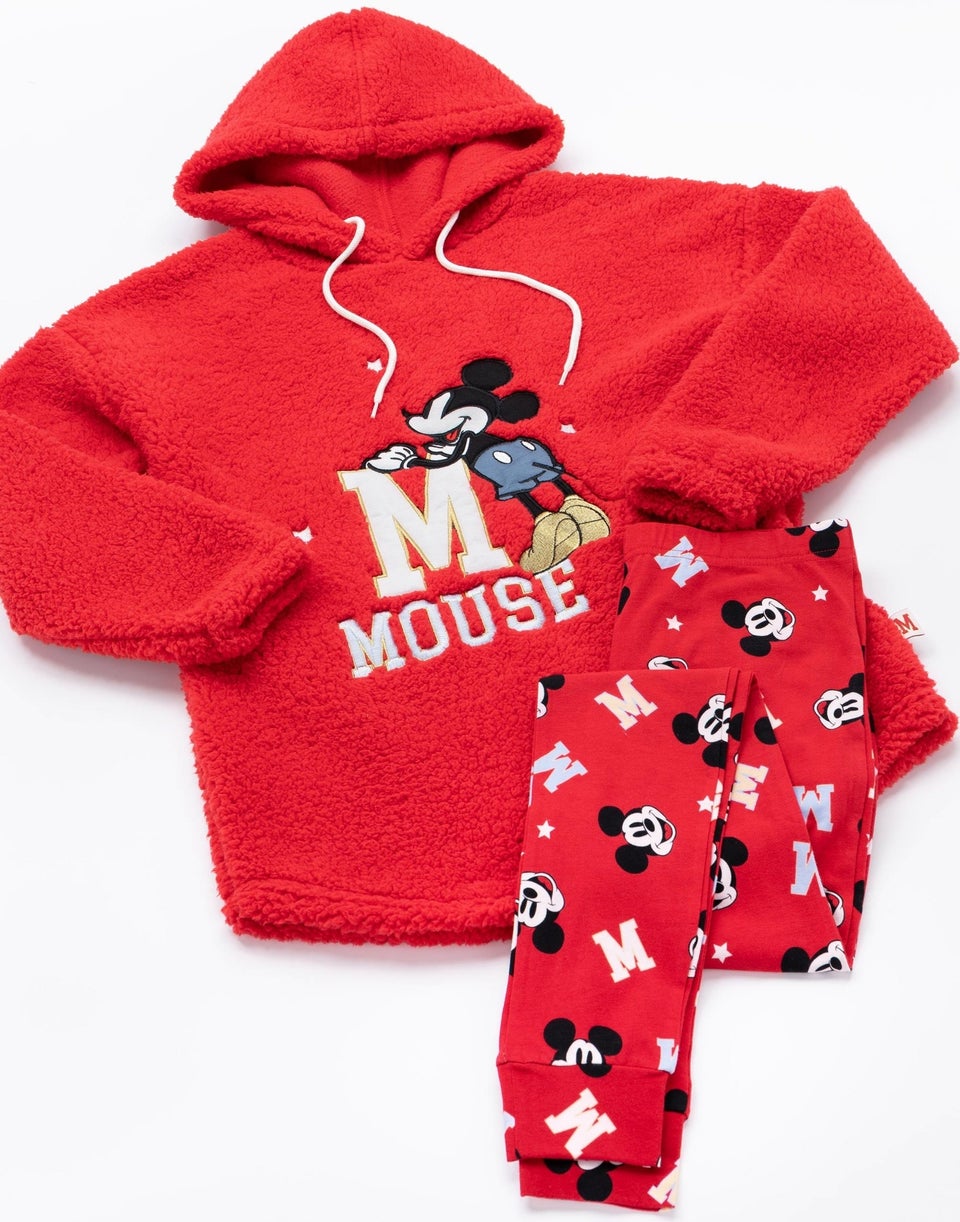 Red mickey mouse hoodie new arrivals