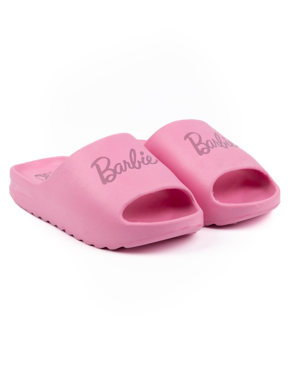 Pink barbie slides hot sale