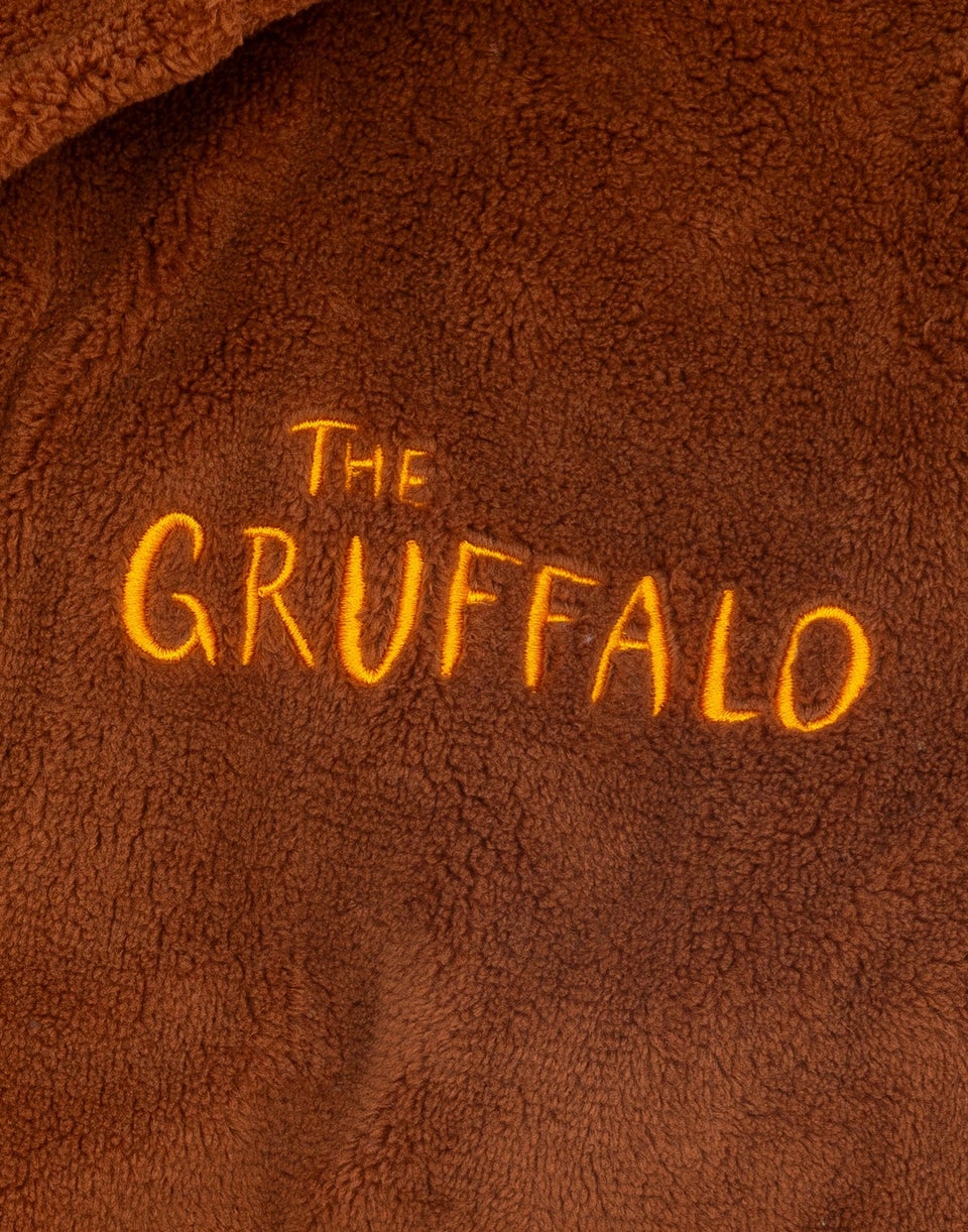Gruffalo & Friends Unisex Kids Brown Gruffalo Bathrobe (12 Months-8 Years)