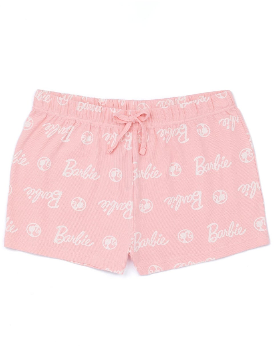 Barbie Pink Vest and Shorts Pyjama Set