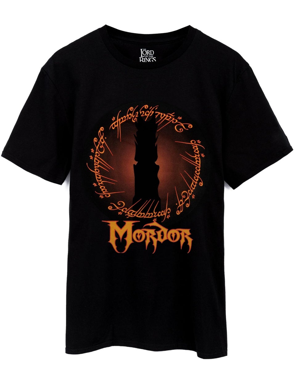 Lord Of The Rings Black Mordor T-Shirt