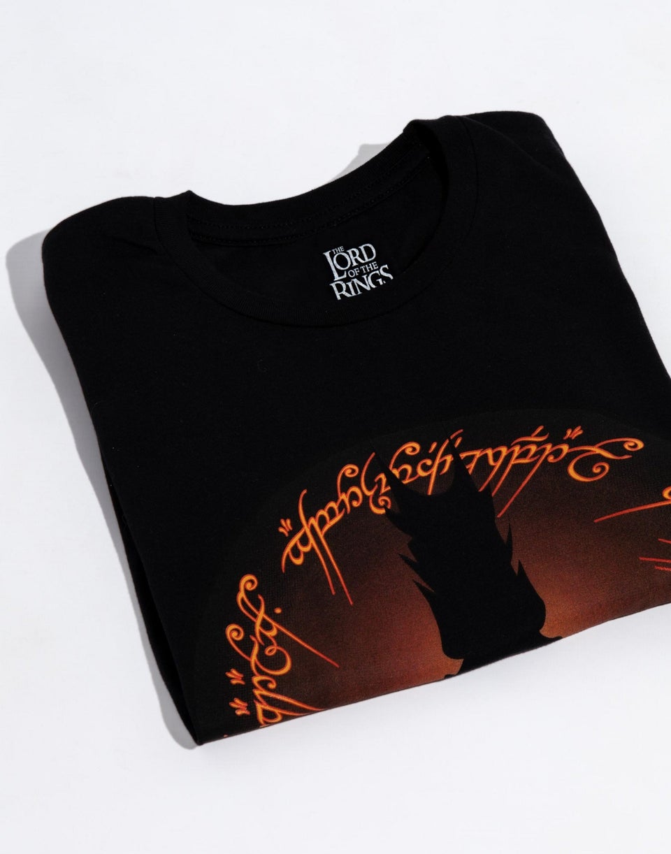 Lord Of The Rings Black Mordor T-Shirt
