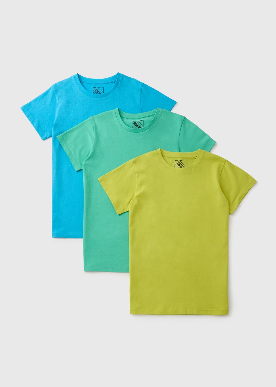3 Pack Boys Multicolour Core T-Shirts (7-15yrs)