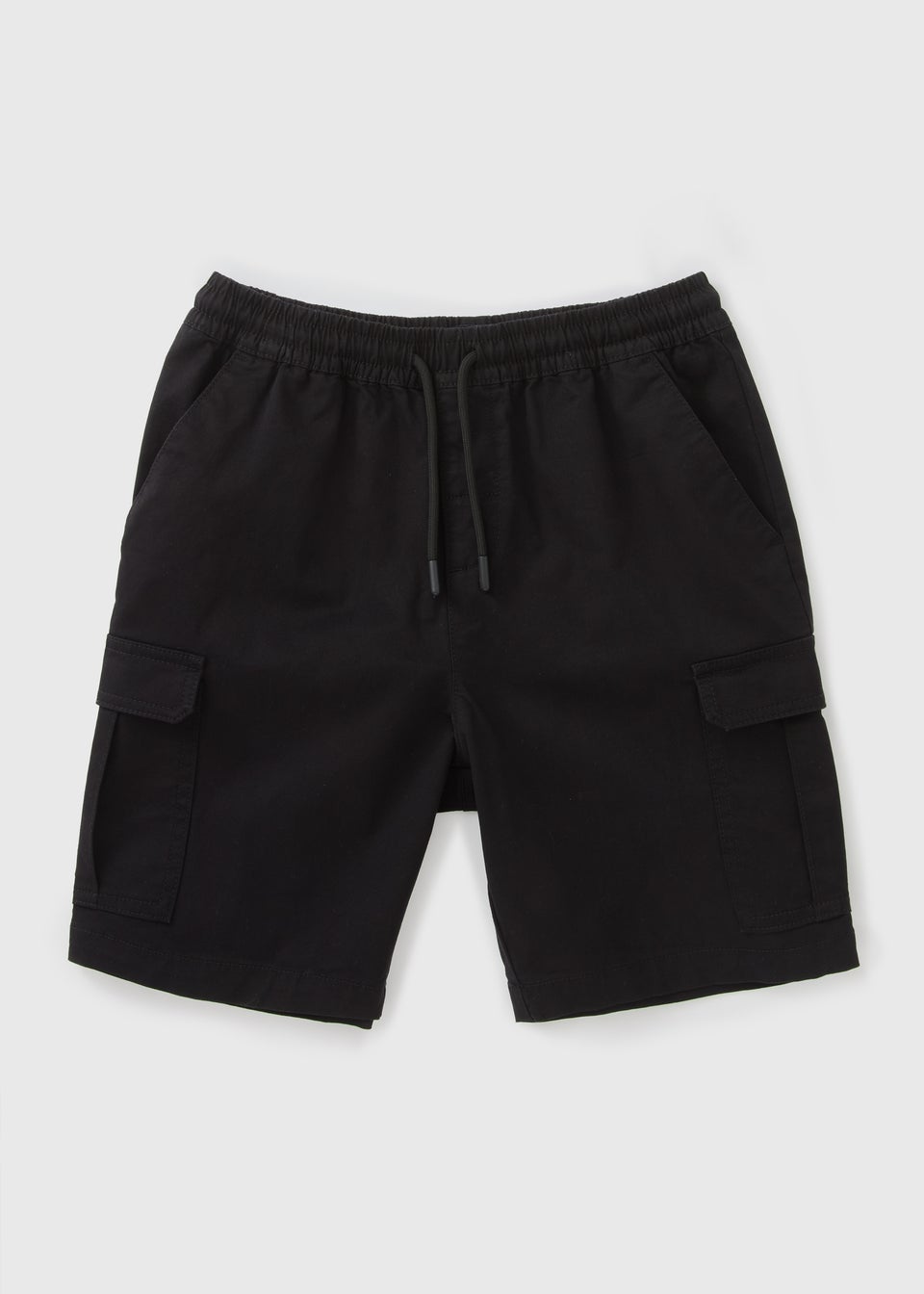 Boys Black Cargo Shorts (7-15yrs)