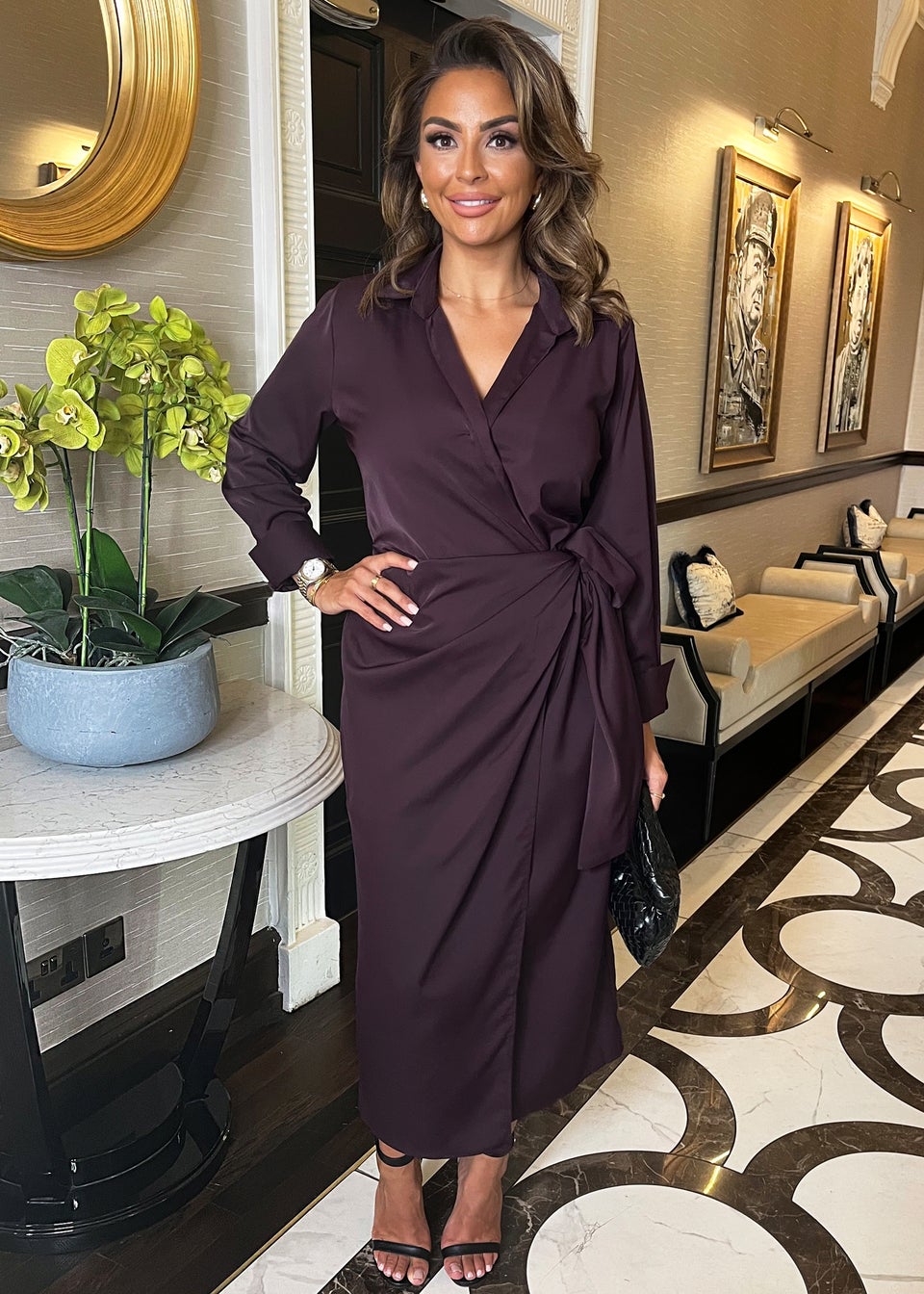 Plum ax paris dress sale