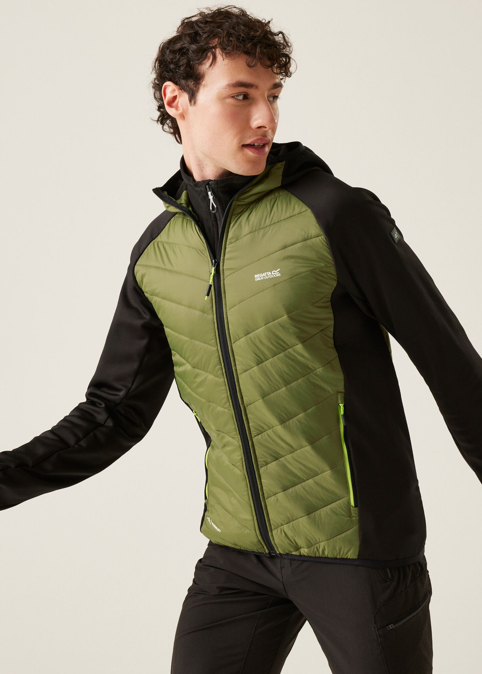Regatta Nephrite Green Black Andreson VIII Hybrid Jacket