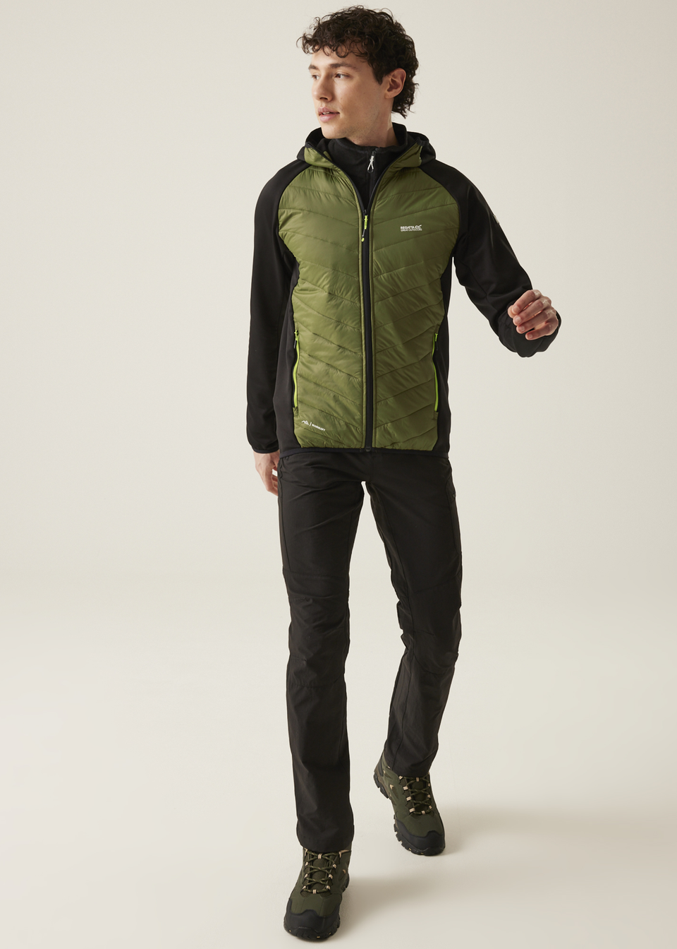 Regatta Nephrite Green Black Andreson VIII Hybrid Jacket