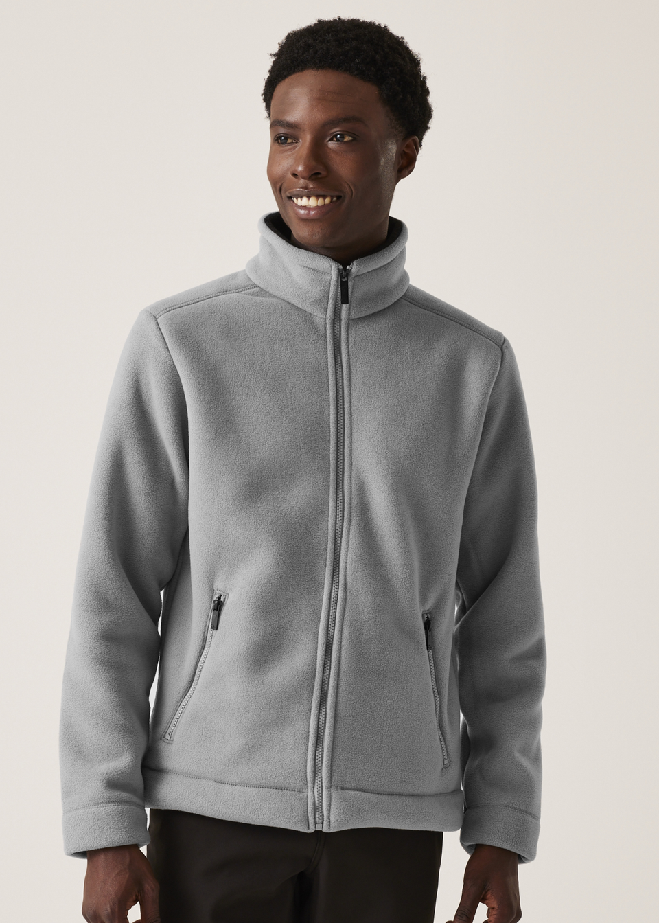 Regatta Storm Grey Garrian II Full Zip Fleece Matalan