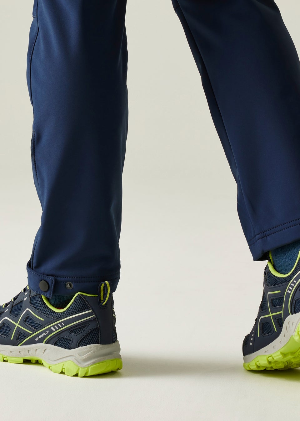 Regatta Navy Lime Punch Vendeavour Waterproof Isotex Walking Shoes