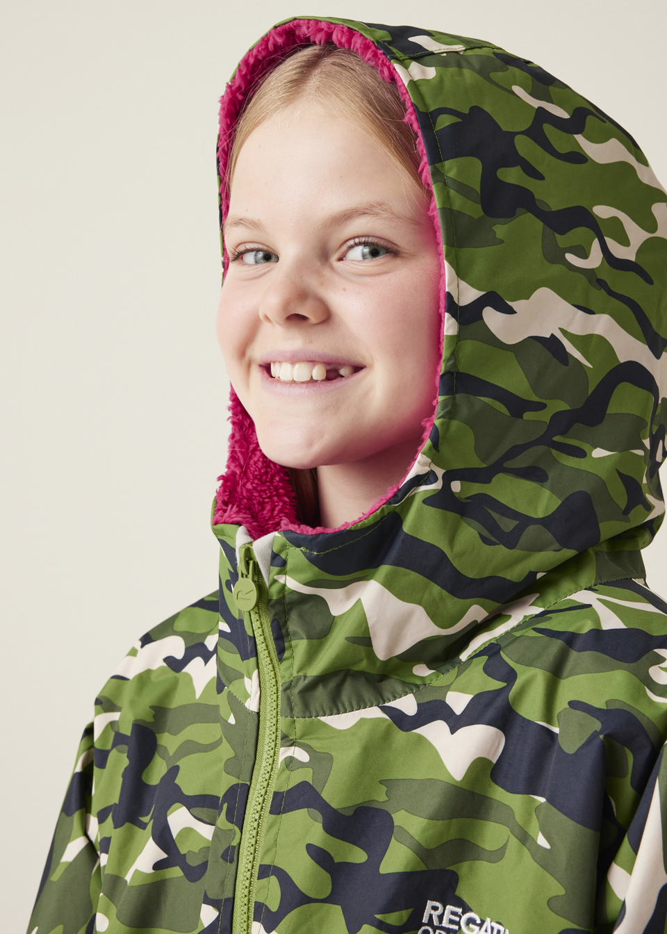 Regatta Cactus Camouflage Junior Changing Robe