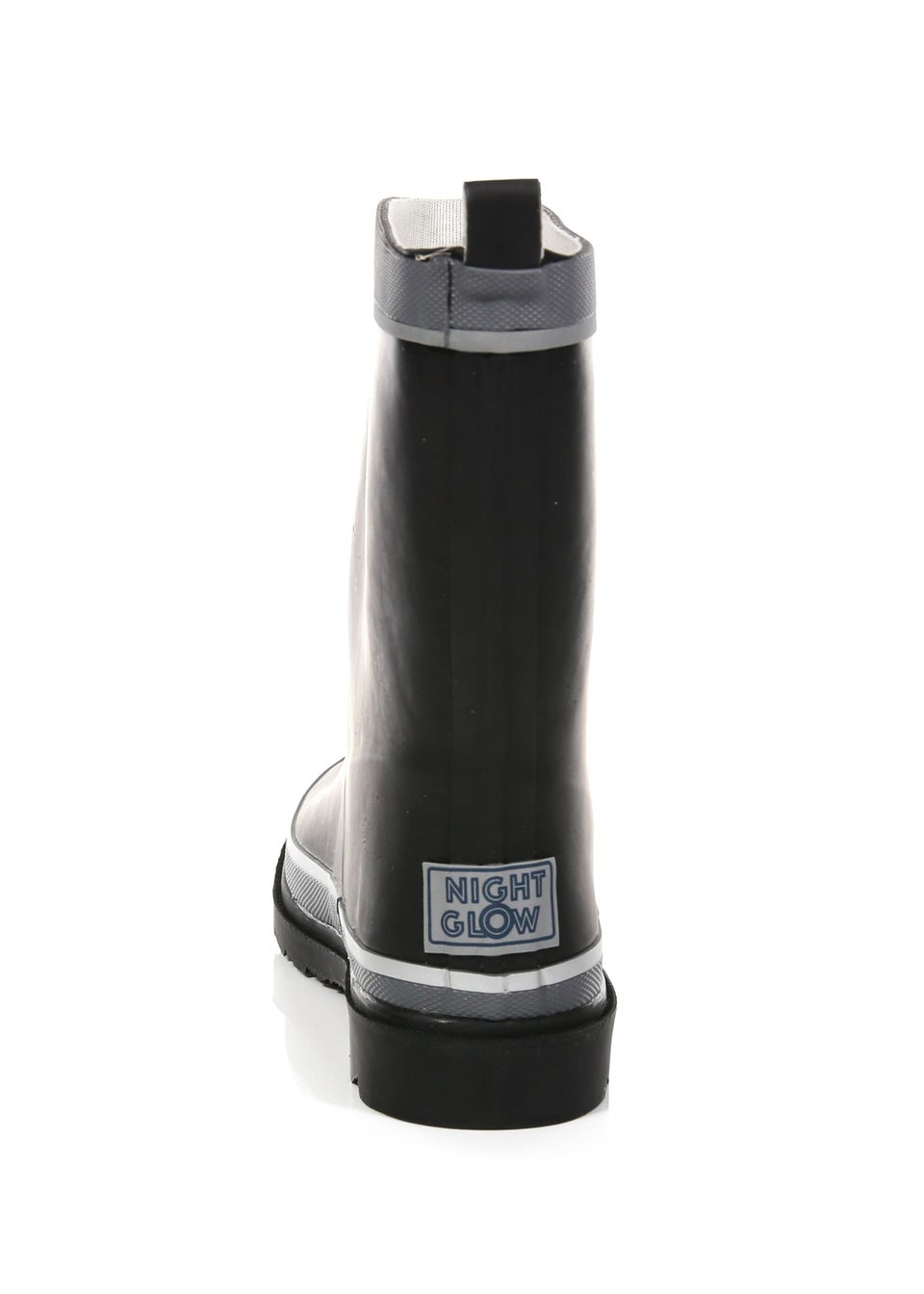Regatta Black Kids' Foxfire Reflective Wellies