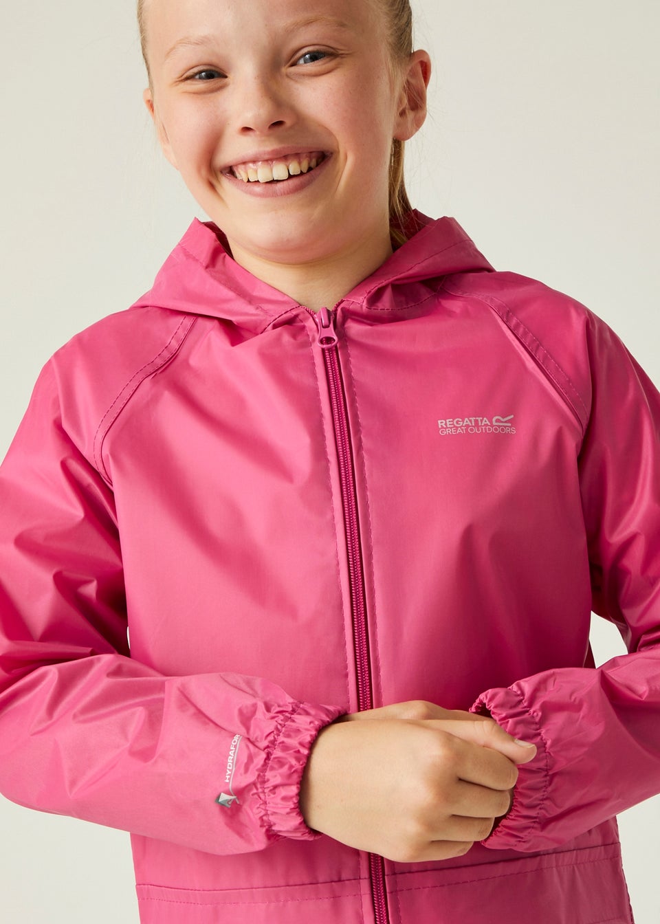 Regatta Jem Kids Stormbreak Waterproof Hydrofort Jacket (3-16 Years)