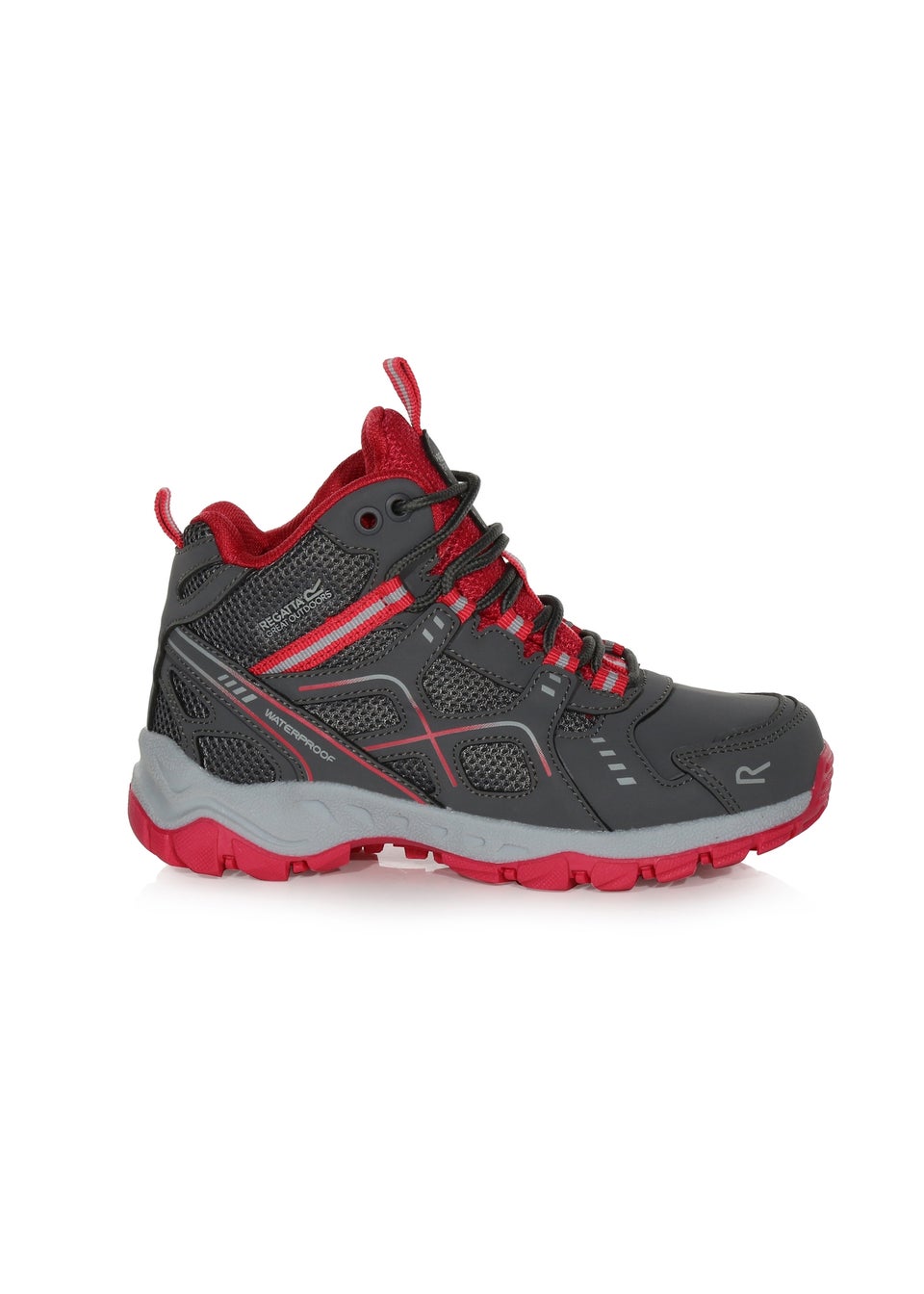 Regatta Granite Pink Potion Kids' Vendeavour Waterproof Isotex Walking Boots