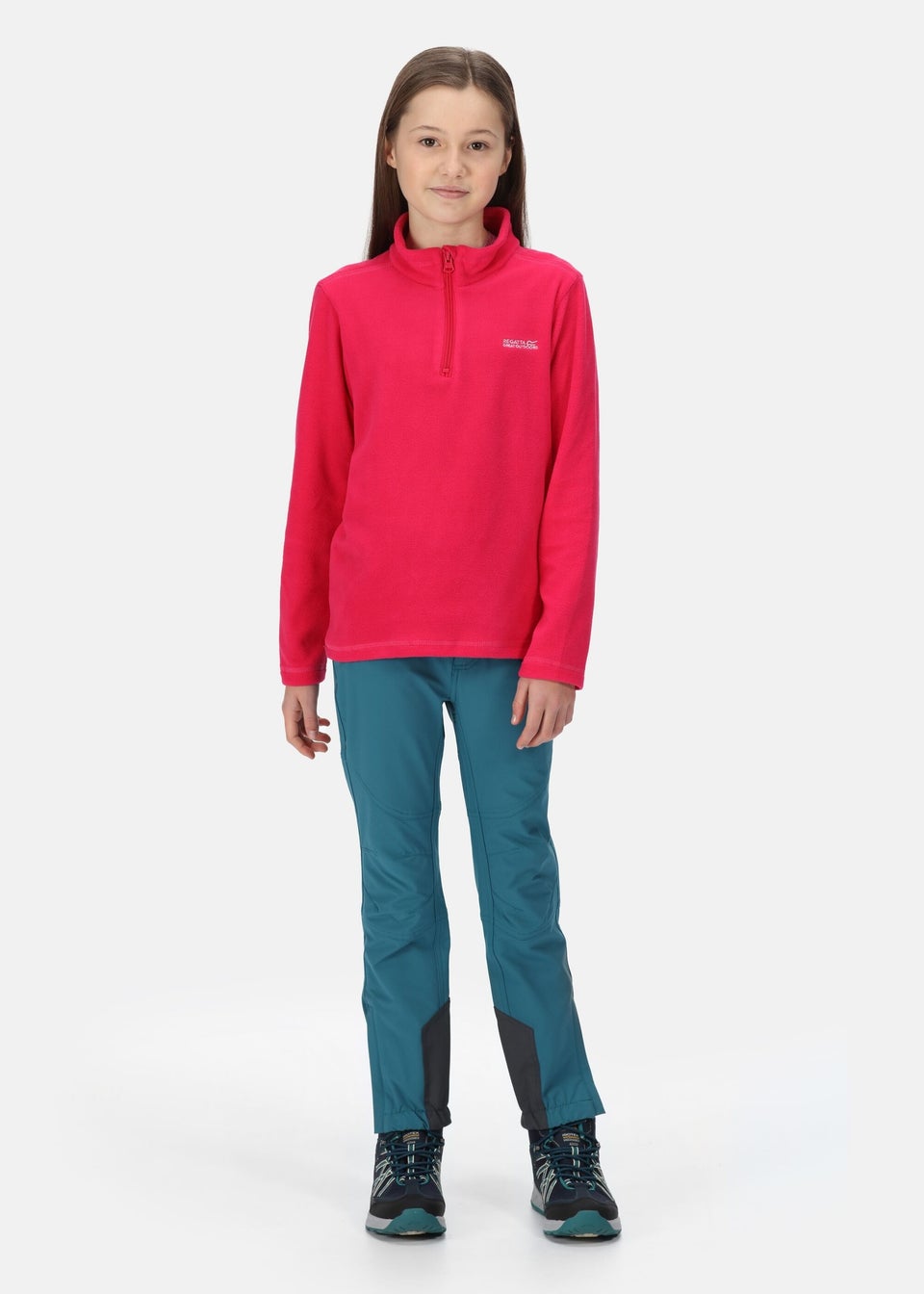 Regatta Pink Potion Kids' Hot Shot II Anti-Pill Symmetry Fleece