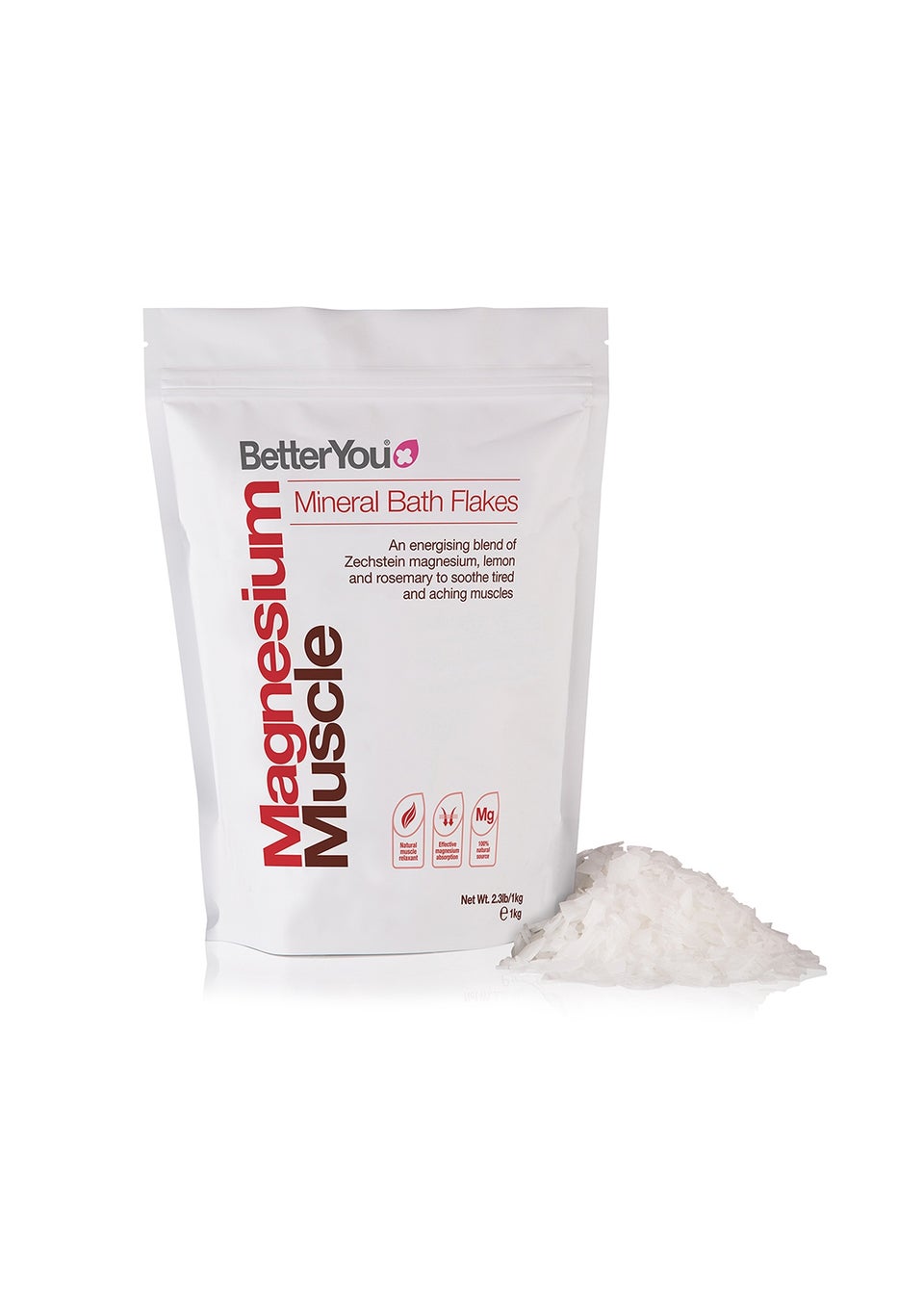 Better You Magnesium Flakes Muscle (1kg)