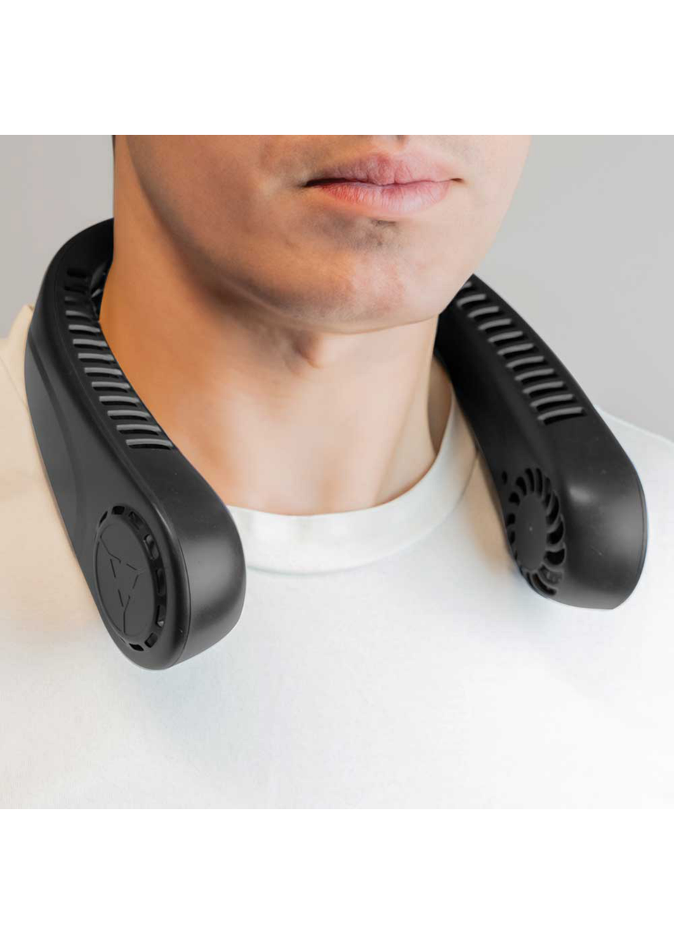 Be Cool Black Bladeless Neck Fan