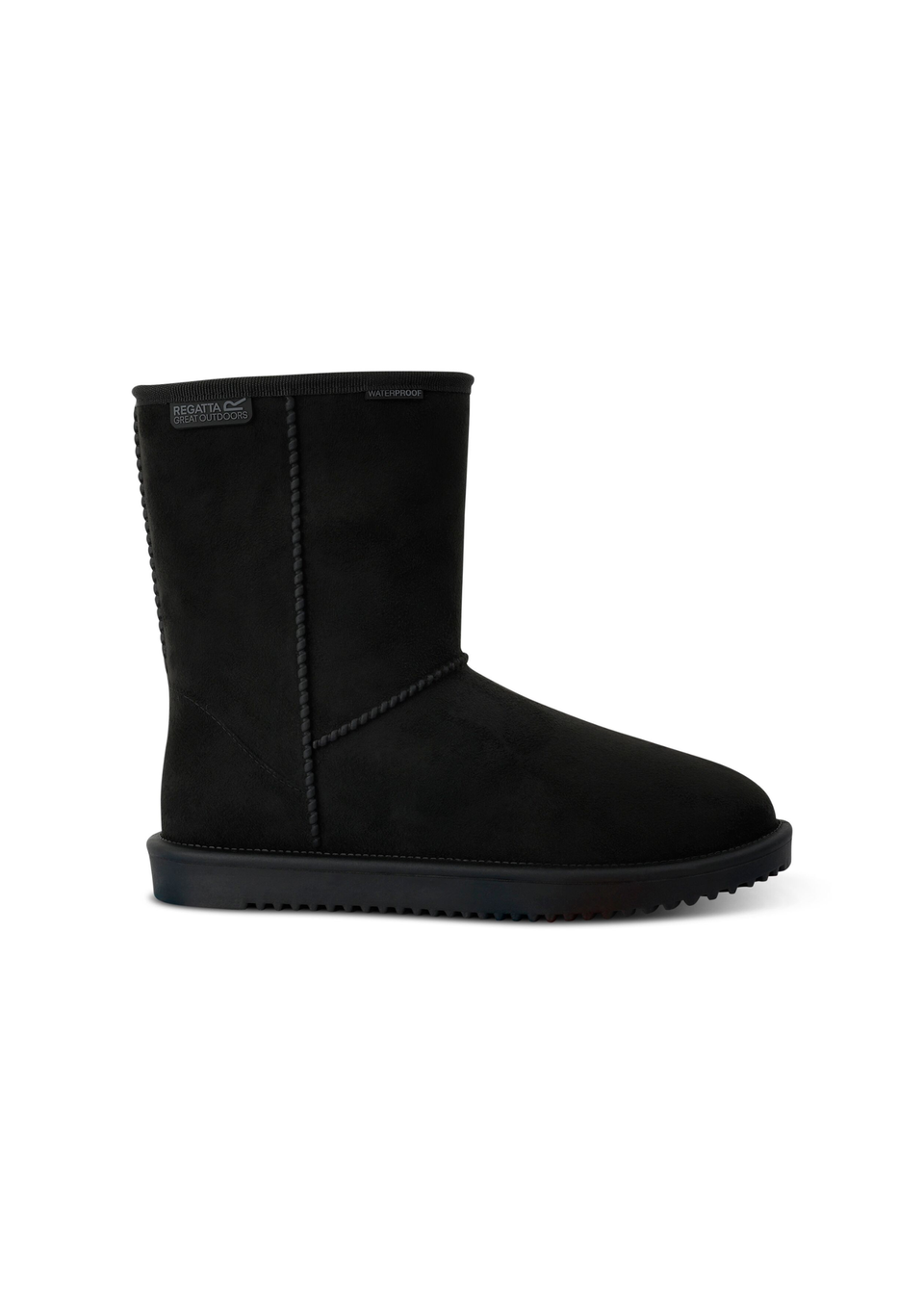 Regatta Black Risely Waterproof Fur Lined Boots