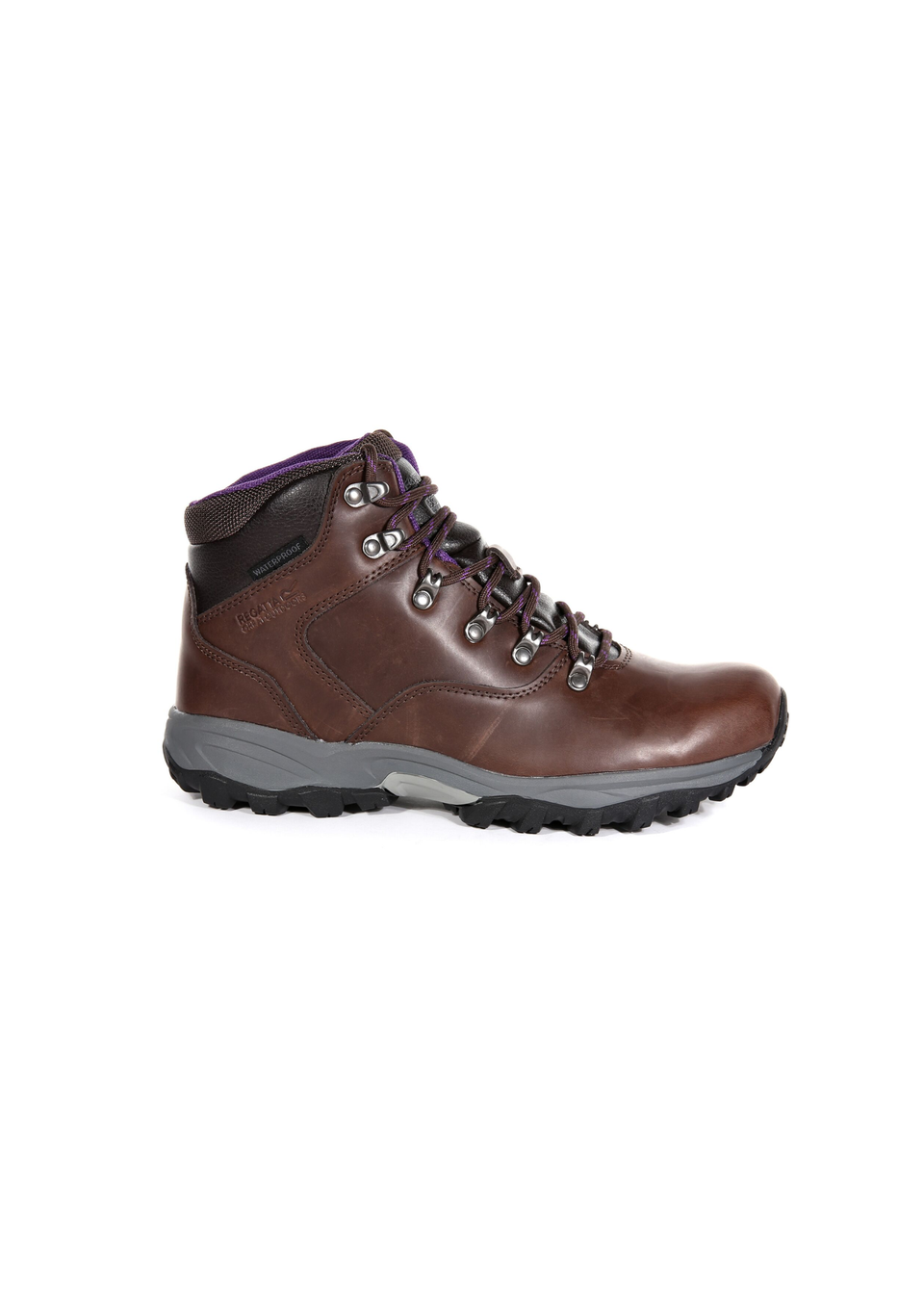 Regatta Chestnut Alpine Purple Bainsford Waterproof Walking Boots