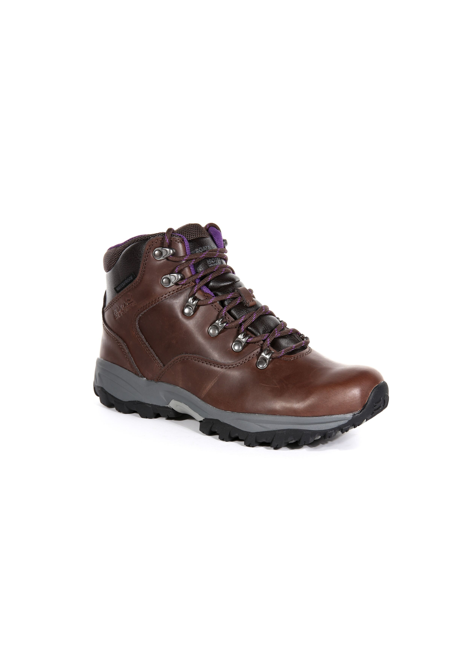 Regatta Chestnut Alpine Purple Bainsford Waterproof Walking Boots