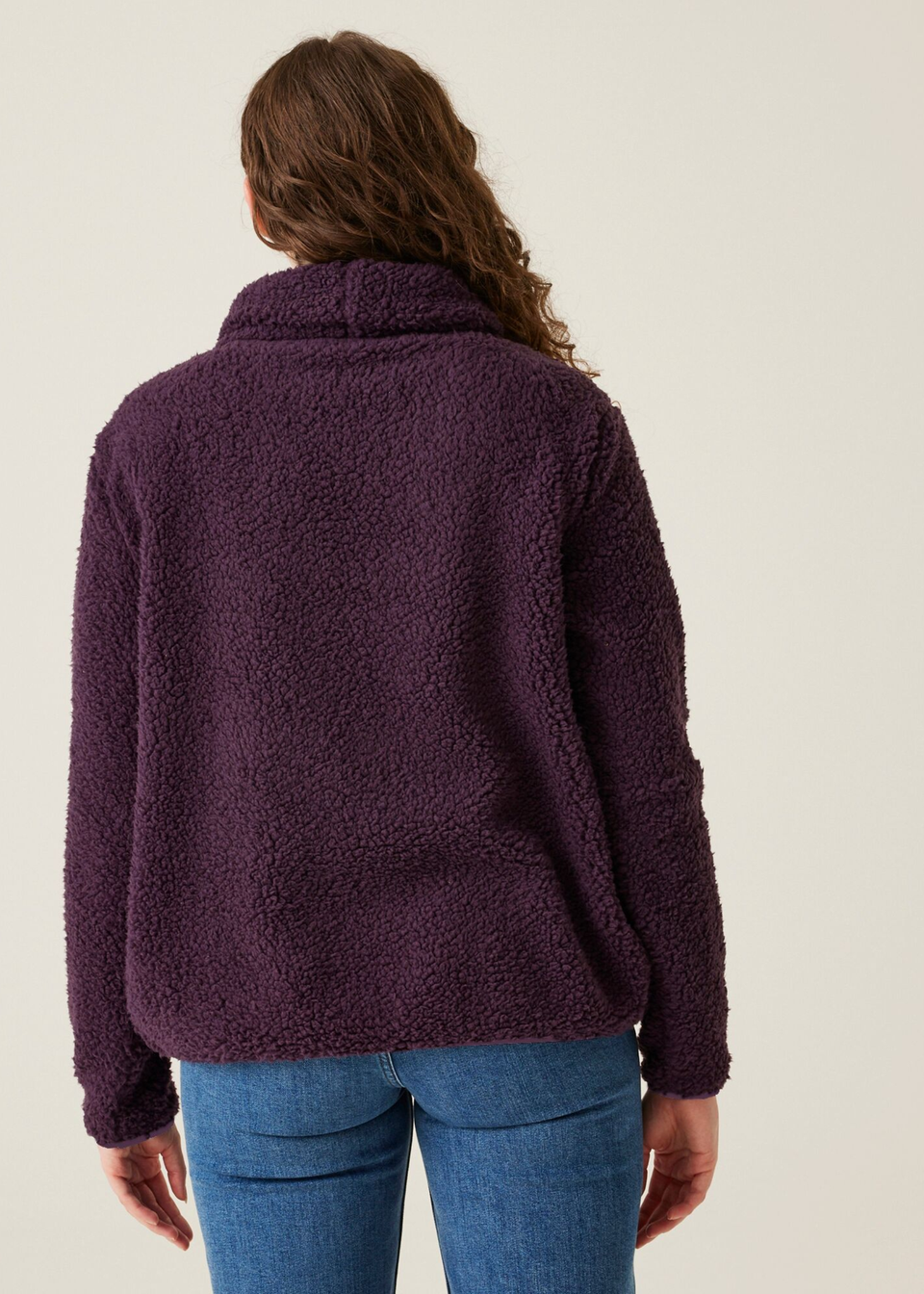 Regatta Deep Plum Ria Fluffy Fleece