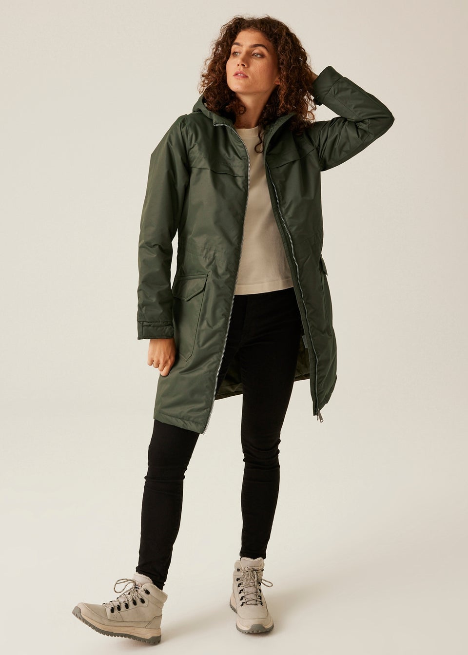 Regatta Khaki Romine II Waterproof Jacket