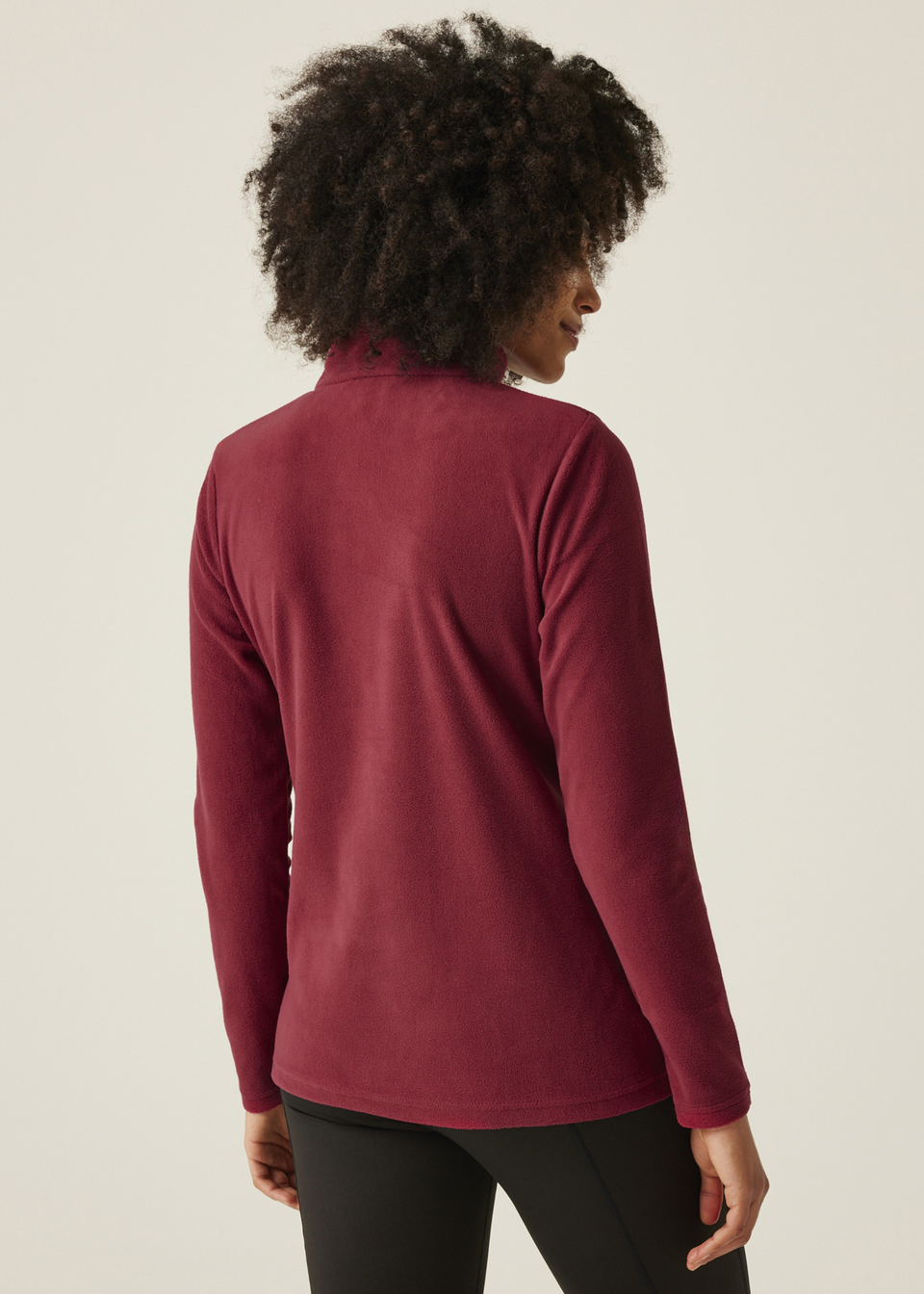 Regatta Rumba Red Sweethart Lightweight Half-Zip Fleece