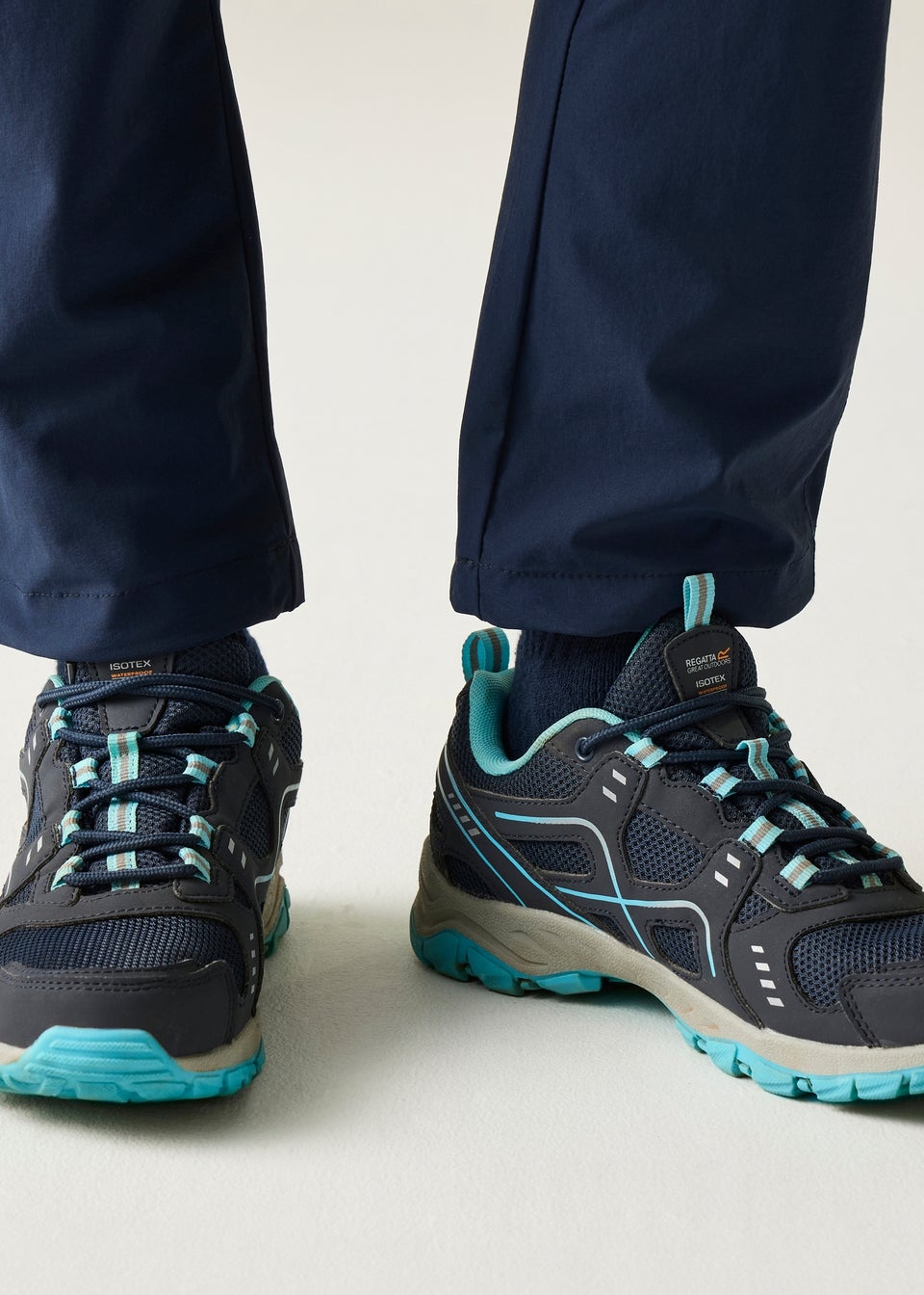 Regatta Navy Amazonite Women's Lady Vendeavour Waterproof Isotex Walking Shoes