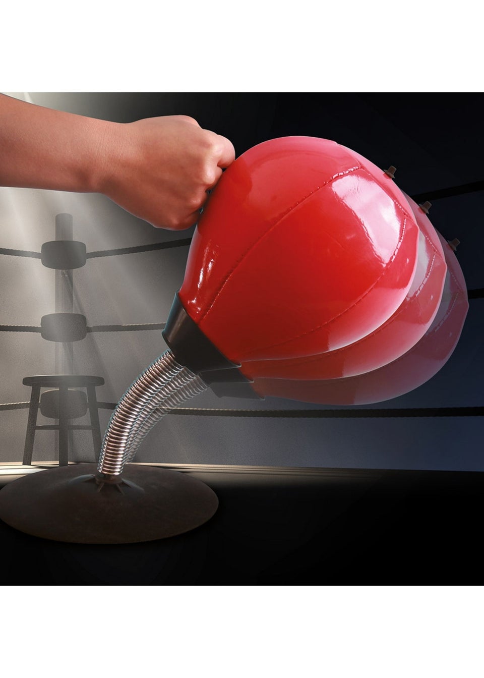 winning Red Desktop Punch Bag