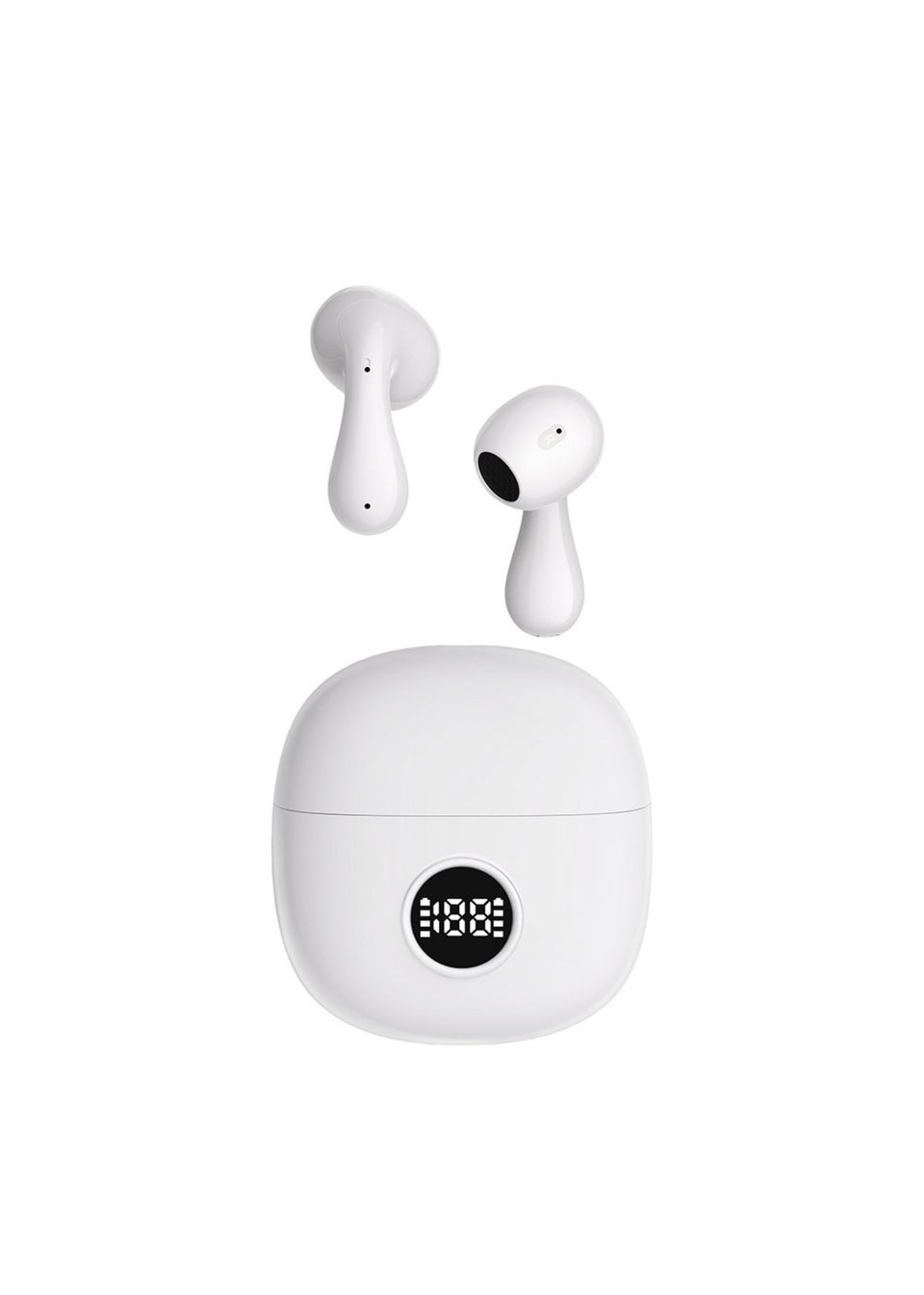 RED5 White TWS Earphones with Charging Case