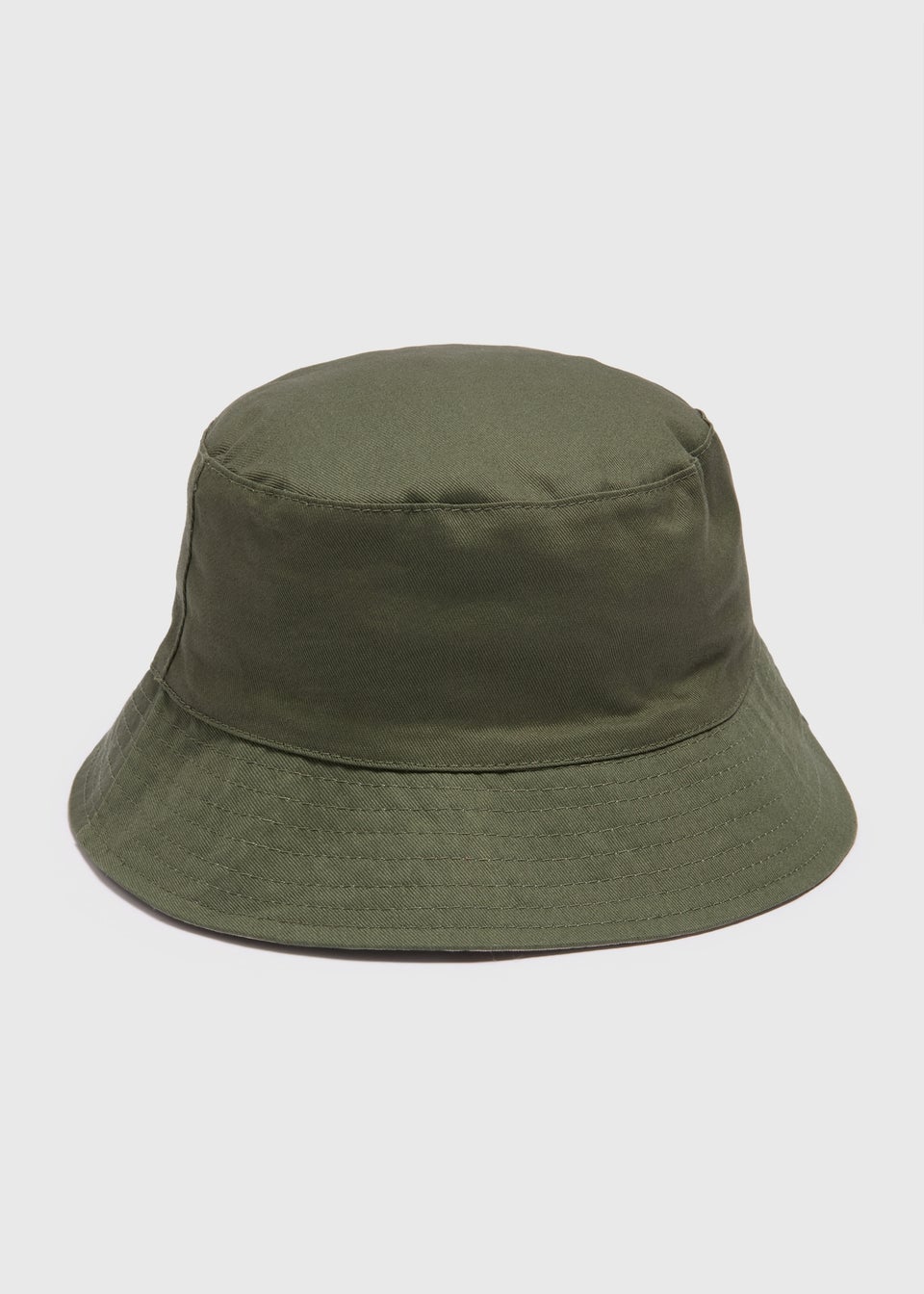 Green and Stone Reversible Bucket Hat