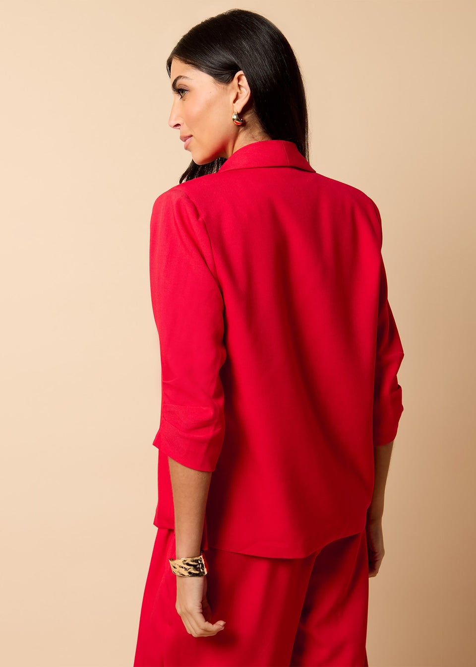 Little Mistress Red Co-Ord Blazer By Vicky Pattison