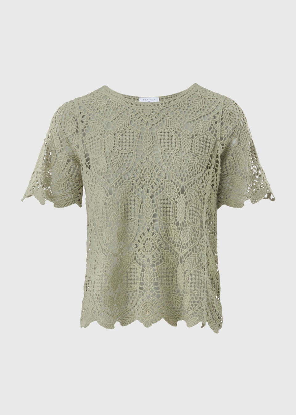 Green Crochet Top