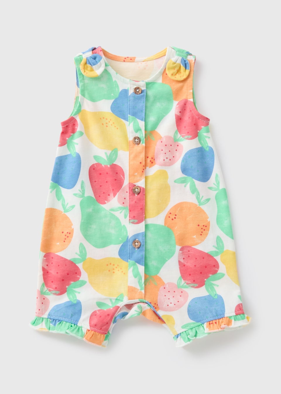 Baby Multicolour Fruit Romper (Newborn-23mths)