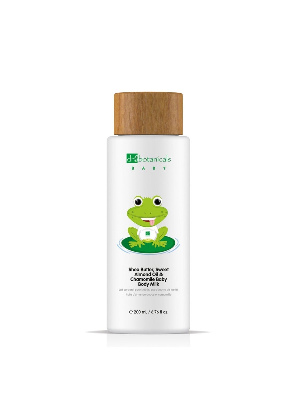 Dr Botanicals Sweet Almond Oil & Chamomile Baby Body Milk (200ml)