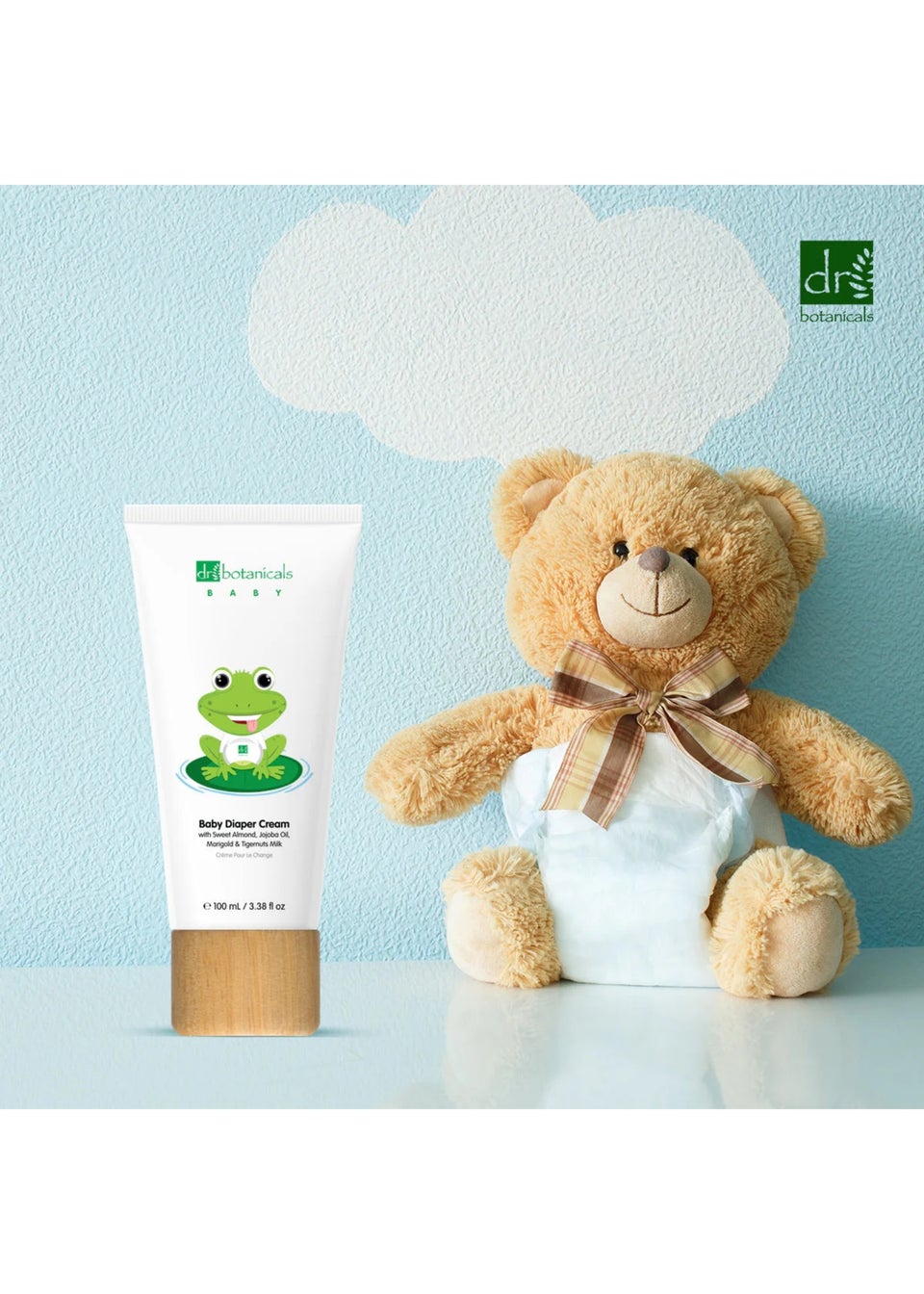 Dr Botanicals Baby Sweet Almond Oil Diaper Cream & Body Milk Kit