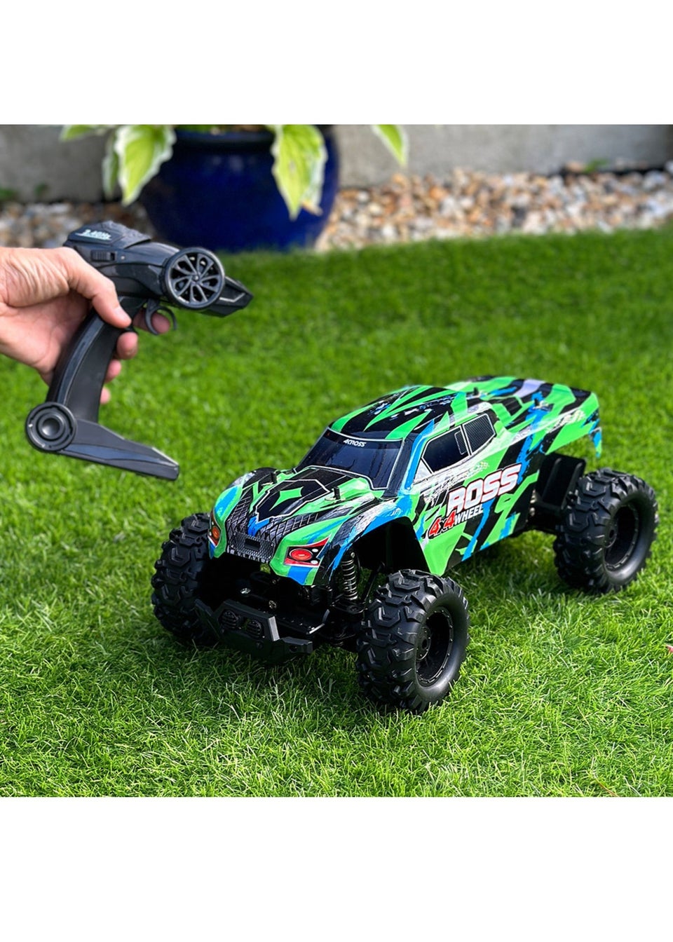 RED5 Green Sand Monster 1:10 Scale Remote Control Car