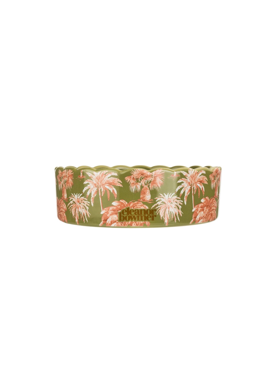 Eleanor Bowmer Pet Bowl Set Of 2 Palm