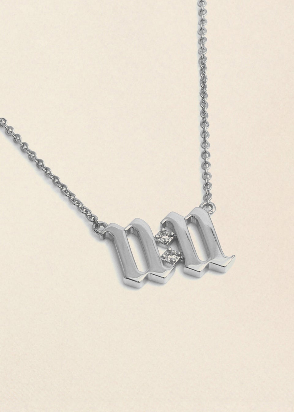 Say It With Silver 11:11 Necklace