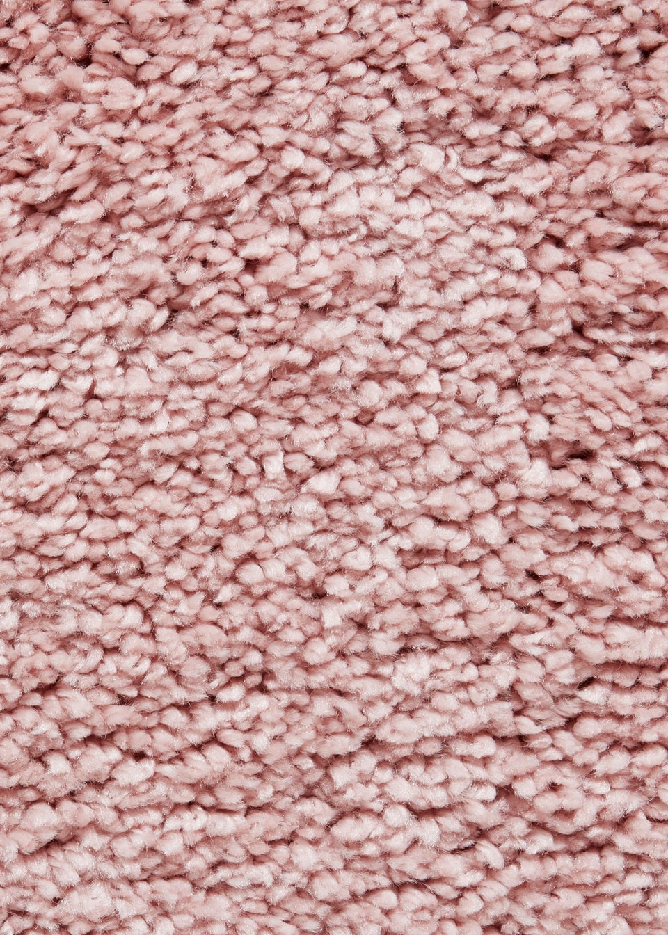 Think Rugs Sierra Pink Plain Shaggy Rectangle Rug