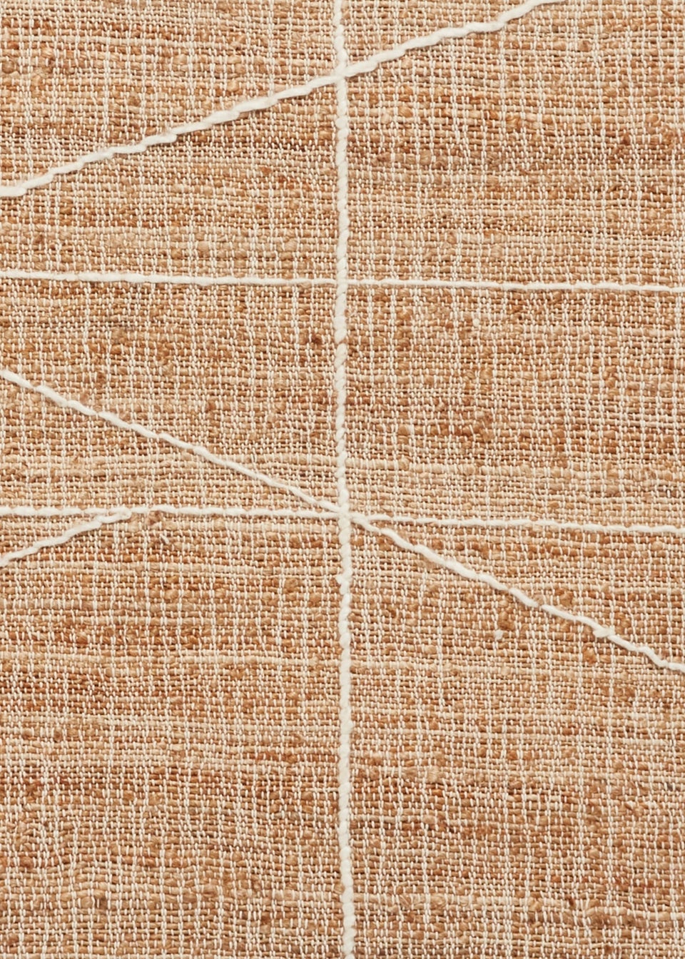 Think Rugs Bazaar Natural Natural Rectangle Rug