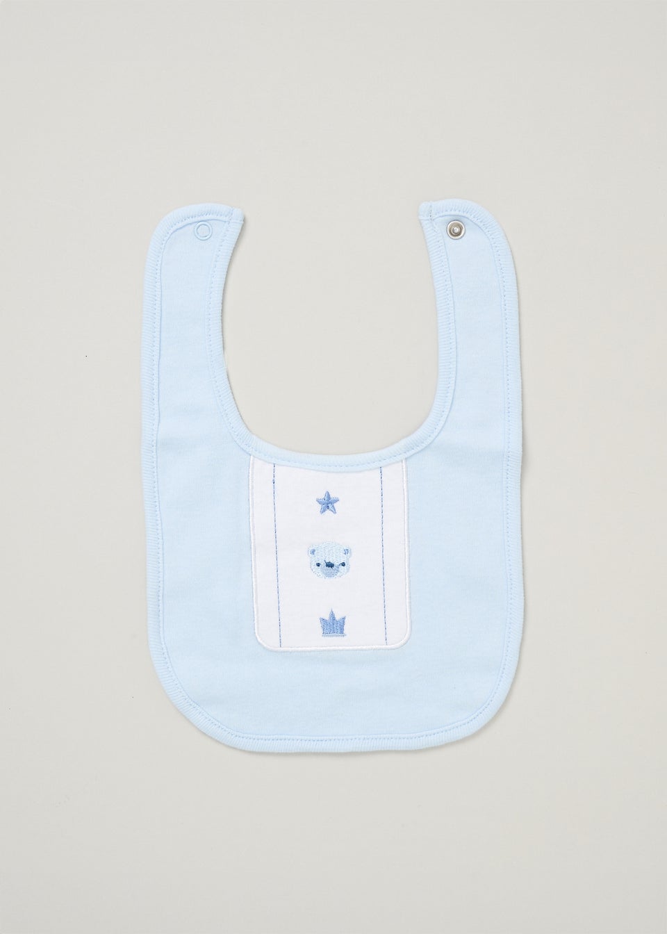 Rock a Bye Baby Light Blue Cotton 5-Piece Baby Gift Set (0-6 months)