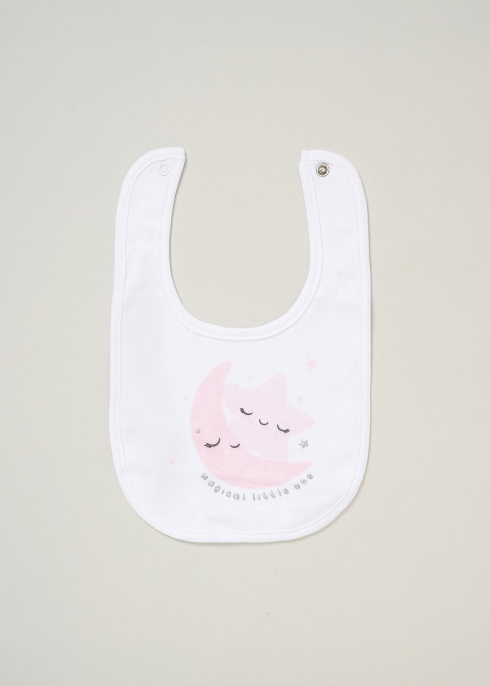 Rock a Bye Baby White Cotton 5-Piece Baby Gift Set (0-6 months)