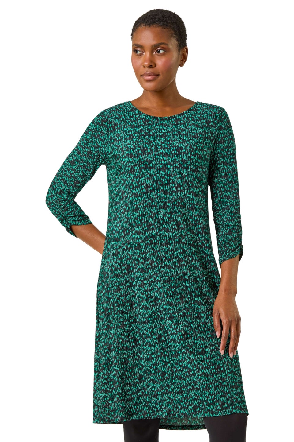 Roman green dress new arrivals