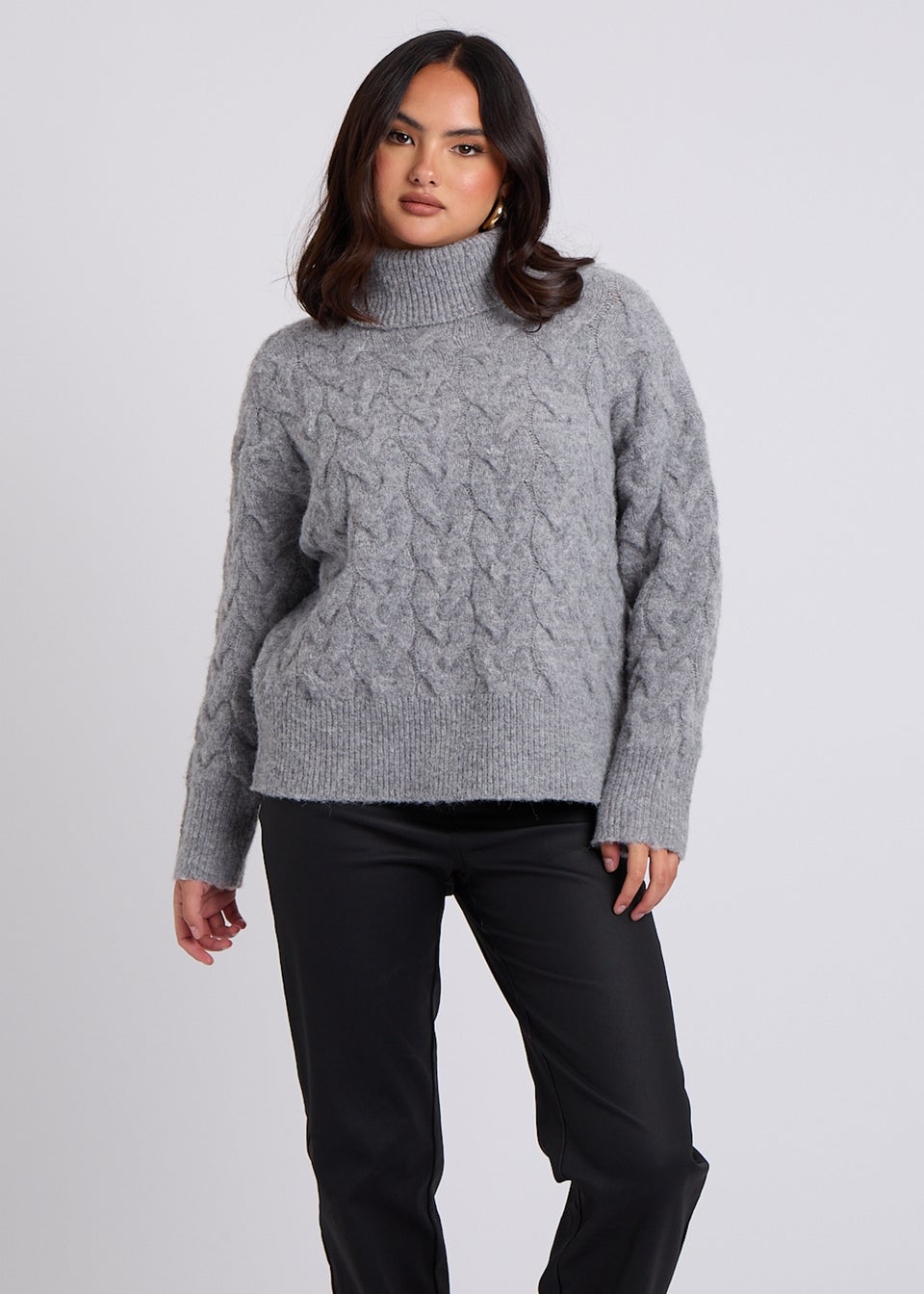 Matalan ladies polo neck jumpers deals