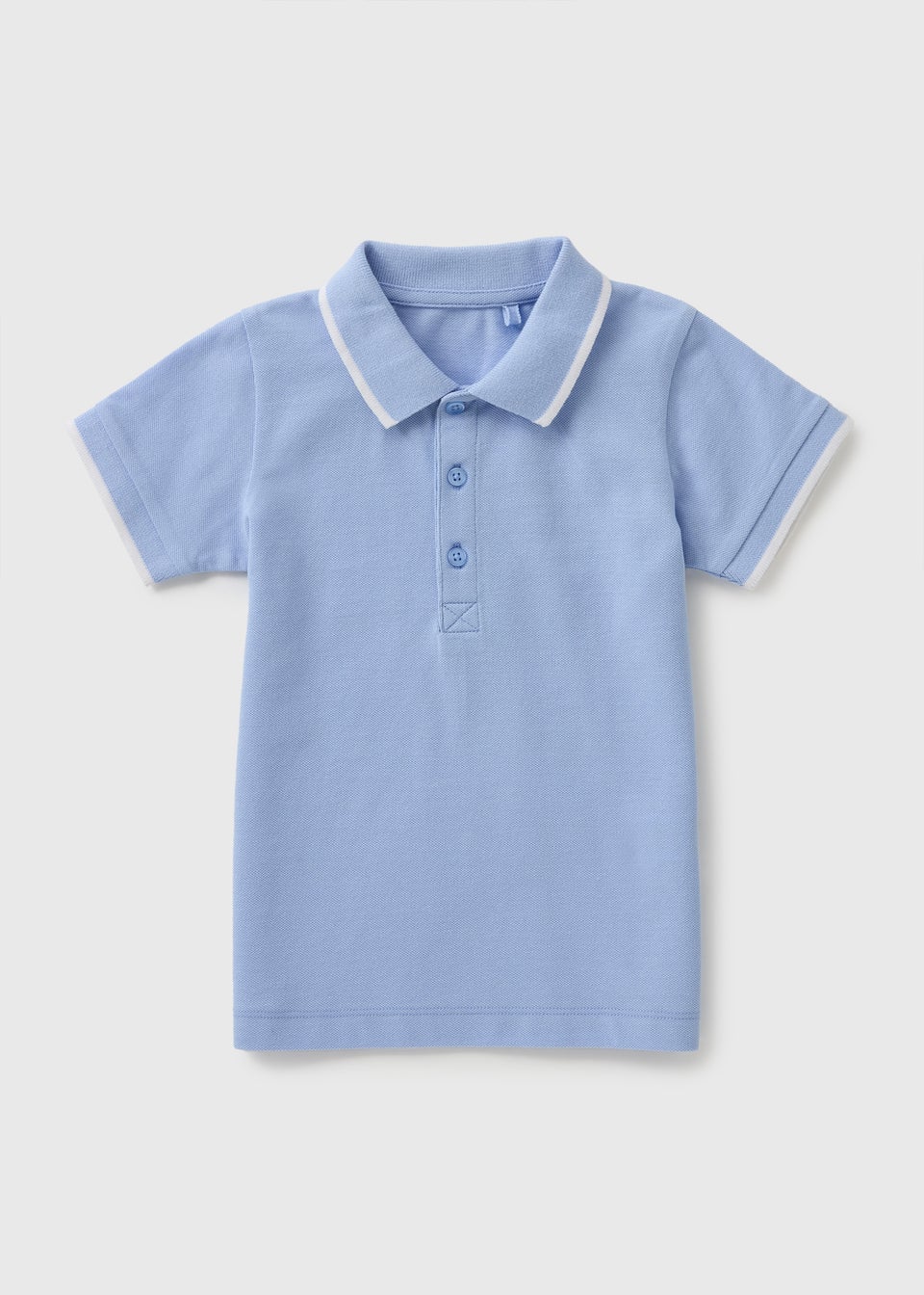Boys Blue Casual Polo Shirt (1-7yrs)